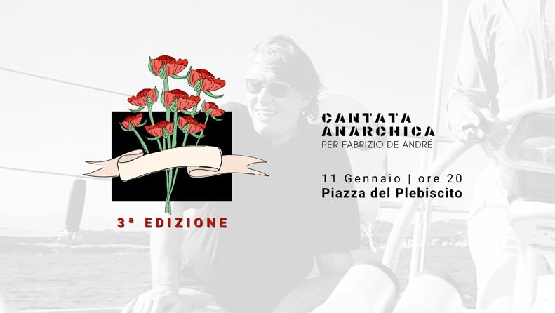 Cantata Anarchica a Napoli per Fabrizio De André
