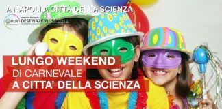 Città della Scienza, arriva la Grande Festa di Carnevale
