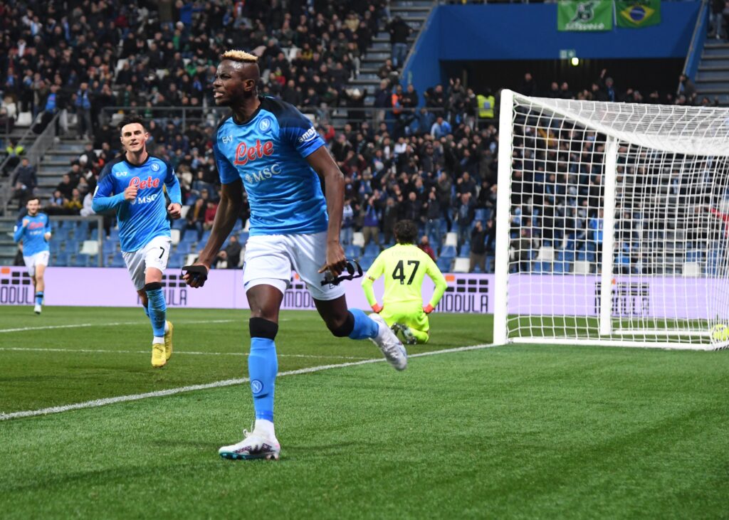 Calcio Napoli famelico: 2-0 al Sassuolo