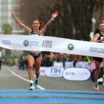 Muktar Edris e Angelika Mach sul podio della Napoli City Half Marathon