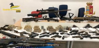 Giugliano, trovato l'arsenale del narcos Imperiale