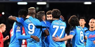 Calcio Napoli, ai quarti di Champions League sfida con il Milan