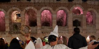 Ciro Giorgio e il suo Pulcinella al Model Expo Italy di Verona