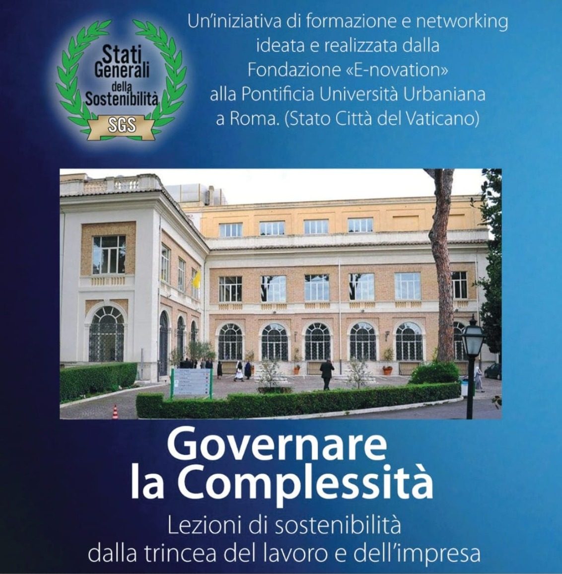 Roma, alla Pontificia Università Urbaniana l’evento “Eccellenza e Sostenibilità Italiana”