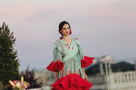 Moda flamenca a Napoli con le stiliste Rocío e Mila Montero