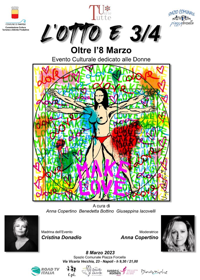 “L'Otto e 3/4 - Oltre l'8 Marzo”, alla Biblioteca Annalisa Durante “L'Otto e 3/4 - Oltre l'8 Marzo”, alla Biblioteca Annalisa Durante