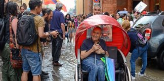 Franco Grillini ad AstraDoc per il film Let’s Kiss