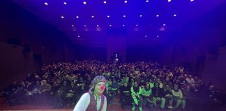 Luca Lombardo con l' Ita Team per il campionato mondiale di Magia