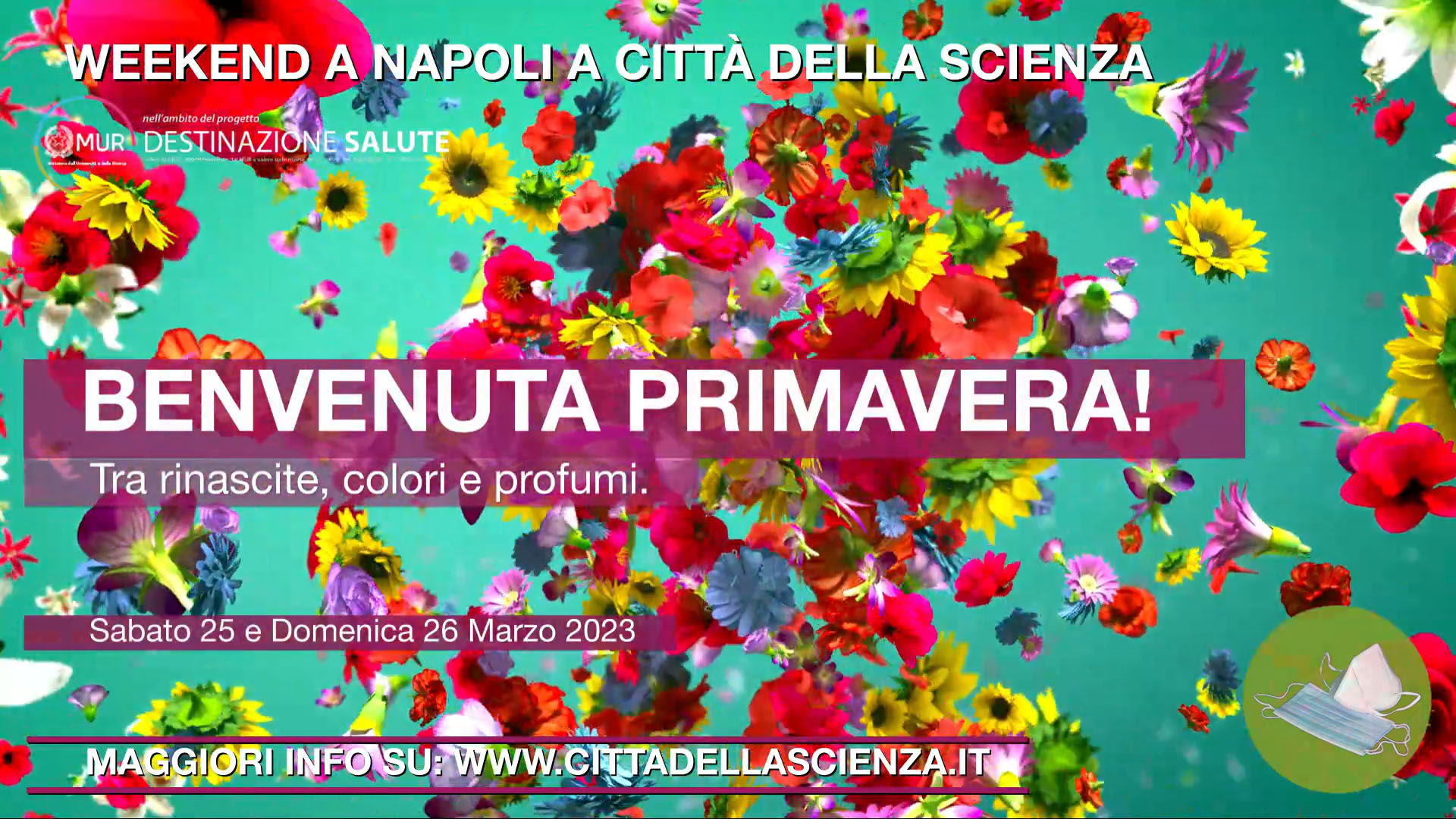 Città della Scienza: un weekend tra rinascite, colori e profumi