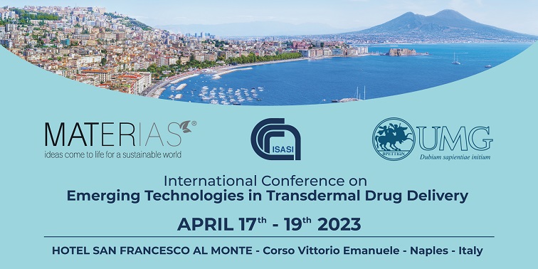 A Napoli la prima Conferenza internazionale sulle tecnologie emergenti per la somministrazione transdermica di farmaci