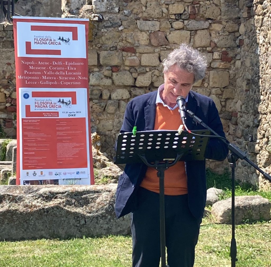 Festival della Filosofia in Magna Grecia: Andrea Renzi recita la lettera