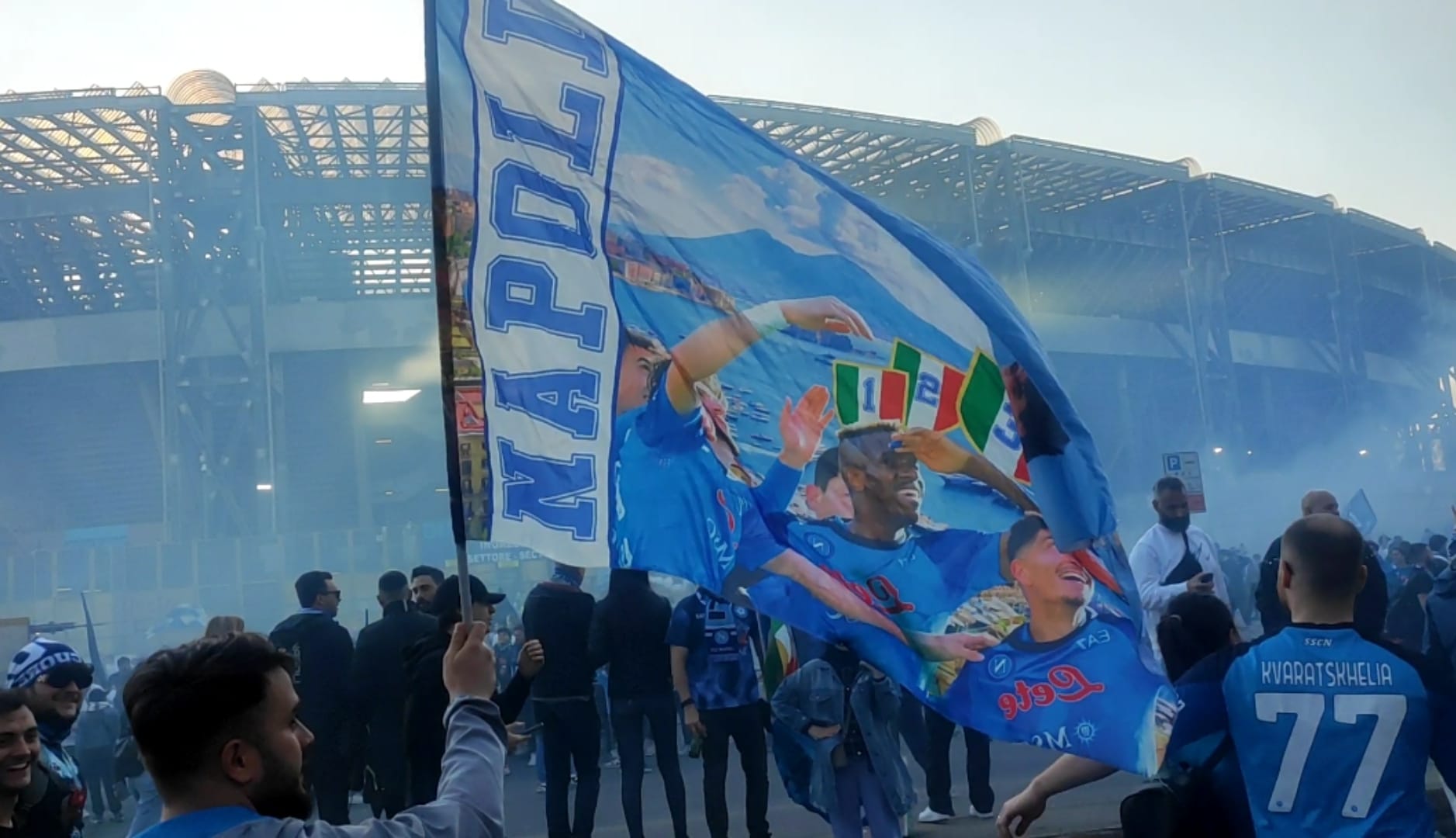 Calcio Napoli, festa scudetto su Rai 2: il programma