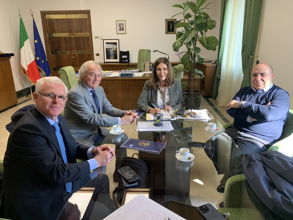 Afina incontra i ministri per discutere i nodi della nautica in Italia