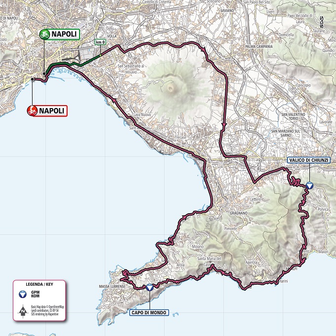 Giro d’Italia 2023 a Napoli: Orari e strade chiuse per l’11 maggio