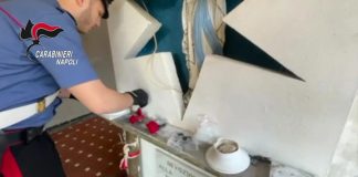 Brusciano e Castello di Cisterna, droga nascosta in altarini