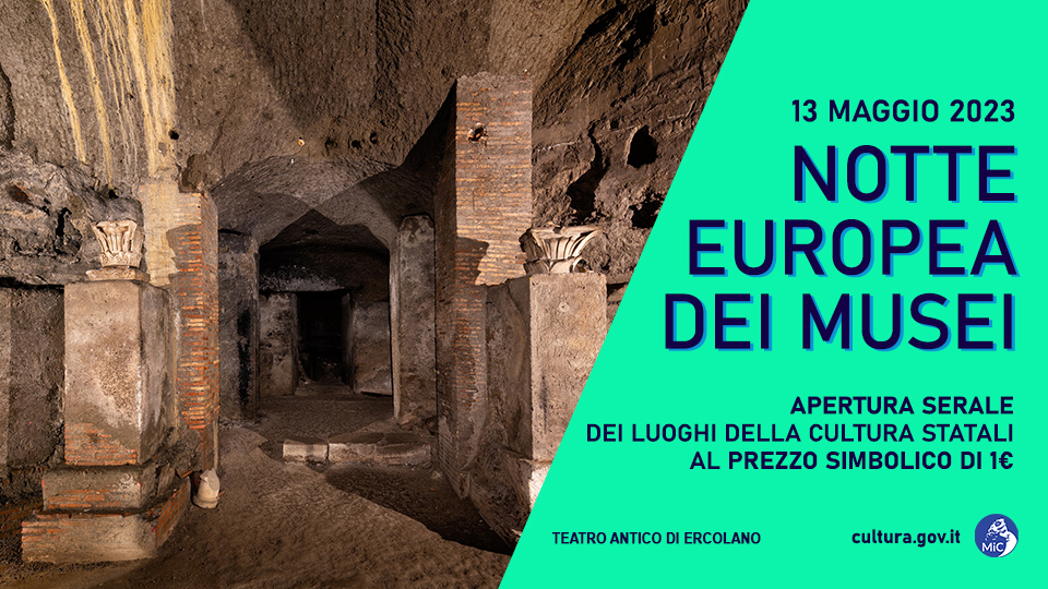 Notte Europea dei Musei: Al Parco Archeologico di Ercolano apre il Teatro Antico