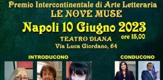 Premio di Arte Letteraria “Le Nove Muse” al Teatro Diana di Napoli