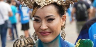 Paola Saulino si spoglia per lo scudetto del Napoli