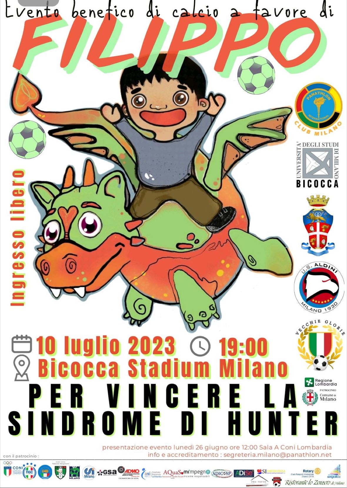 Sindrome di Hunter, raccolta fondi per il piccolo Filippo