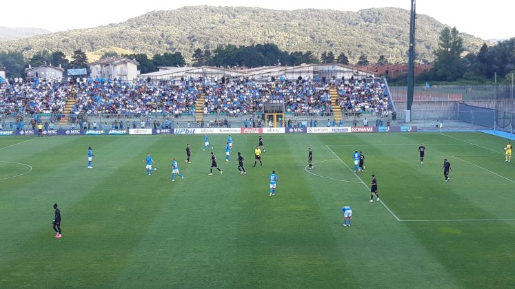 Calcio Napoli, 100mila presenze a Castel di Sangro