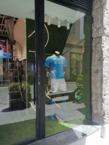 Calcio Napoli: inaugurato il nuovo store in via Calabritto