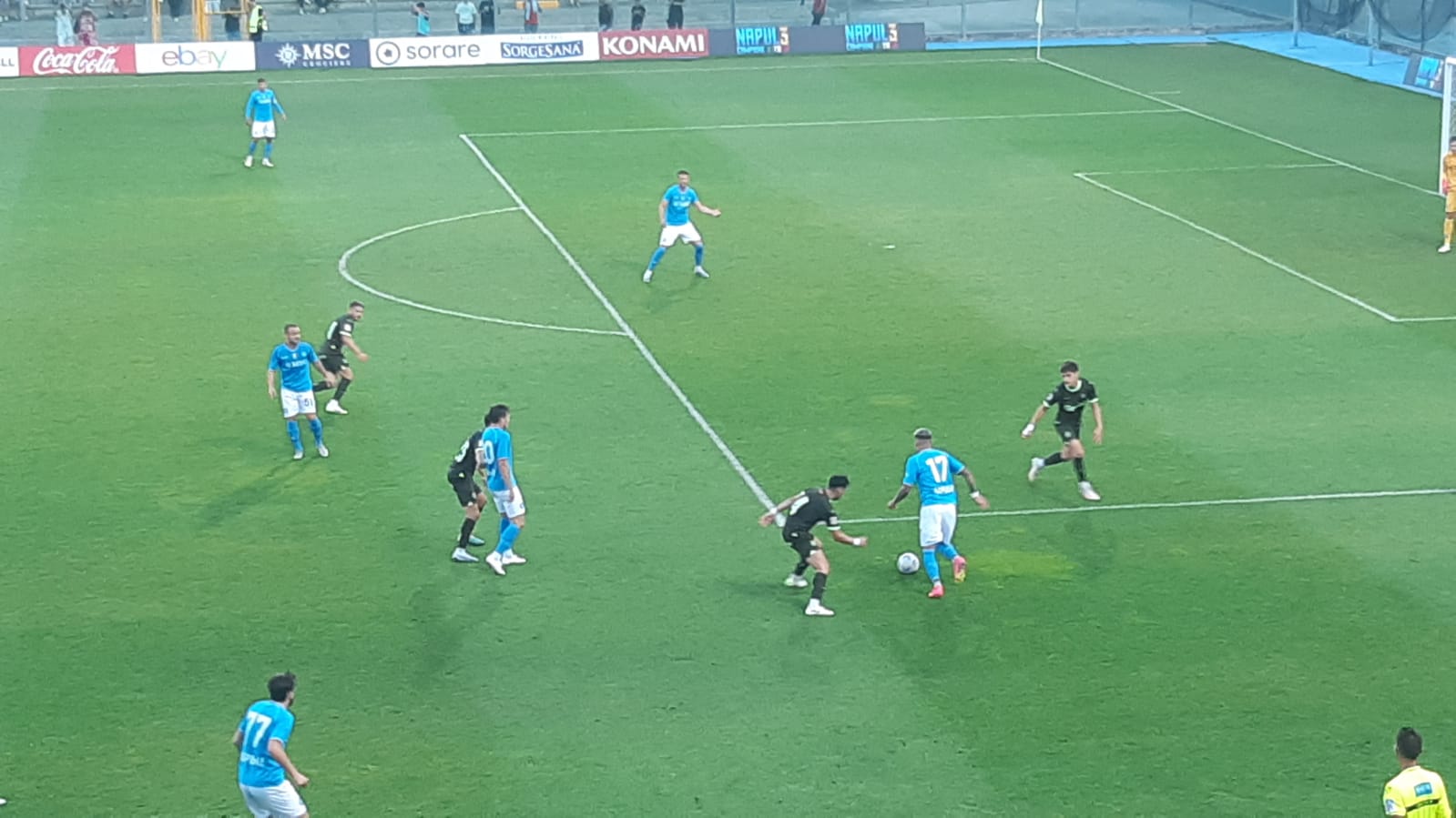 Calcio Napoli 1-1 in amichevole col Girona