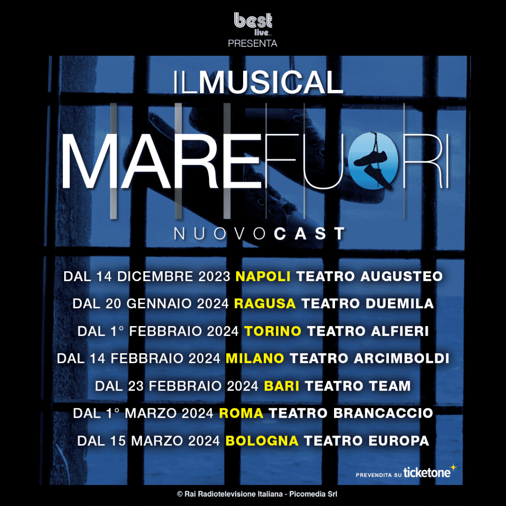 Musical Mare Fuori, nuove selezioni a Napoli il 7 settembre