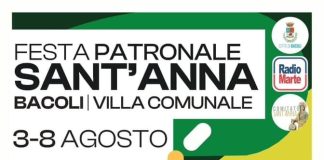 Bacoli, al via il 3 agosto la Festa di Sant'Anna