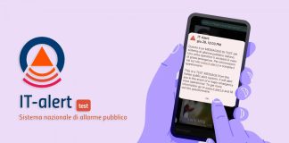 IT-alert, il 12 settembre sms sui cellulari della Campania