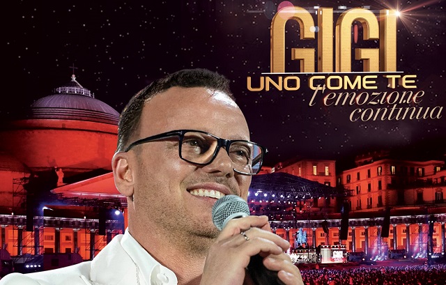Gigi D'Alessio annuncia tre nuovi live a Napoli per la prossima estate