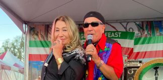 Ciro Giorgio in America con Lucia Cassini e Serena Stabile