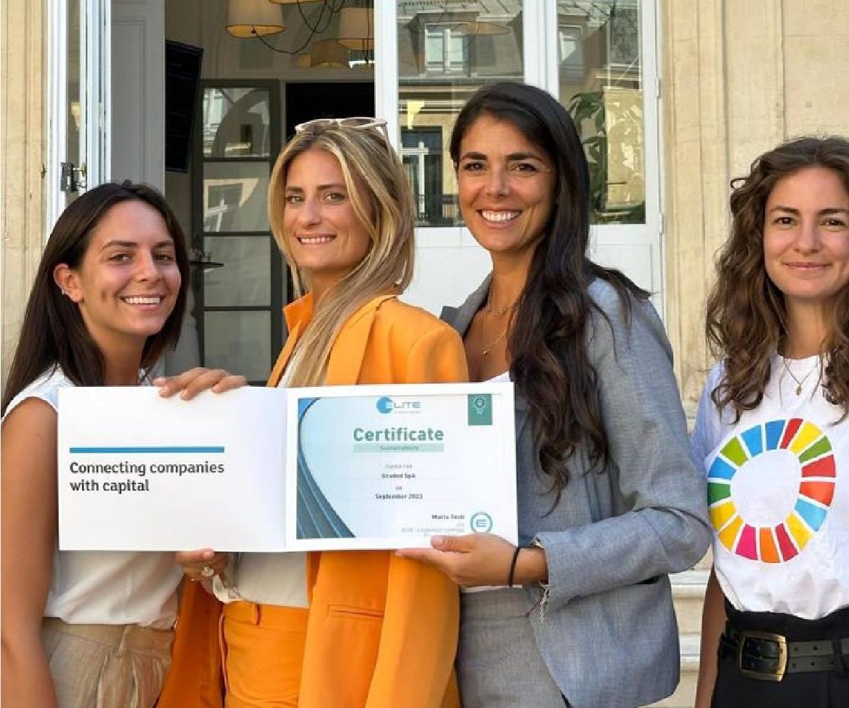 Graded ottiene il Certificato ELITE sulla sostenibilità