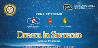Dream in Sorrento, il 21 settembre l'evento solidale