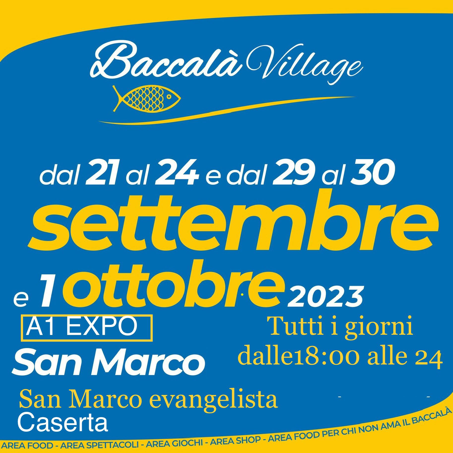 Sagre e feste in Campania dal 21 al 24 settembre. Tutti gli appuntamenti