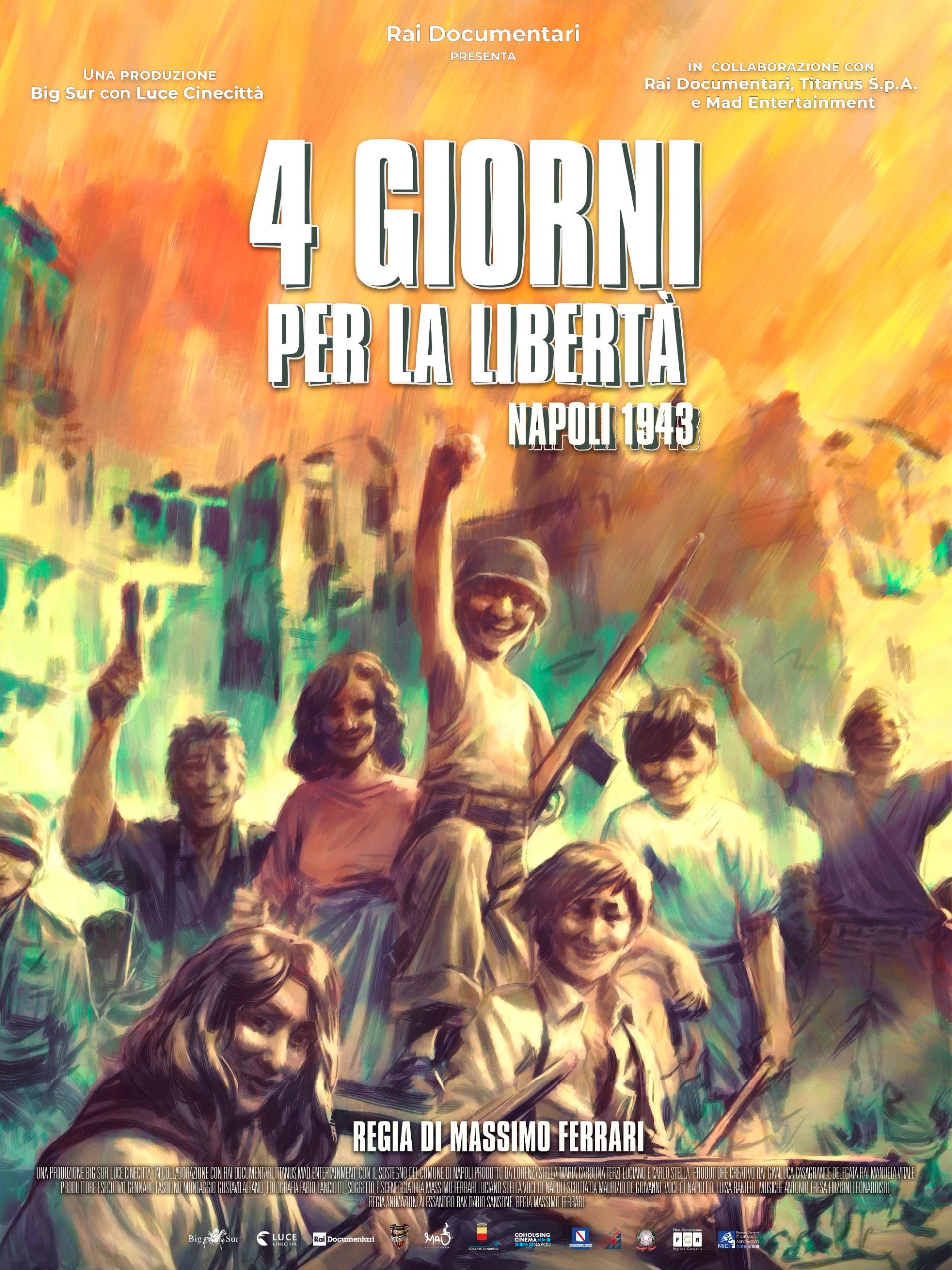 Al Teatro Mercadante anteprima del docu-film 4 giorni per la libertà: Napoli 1943