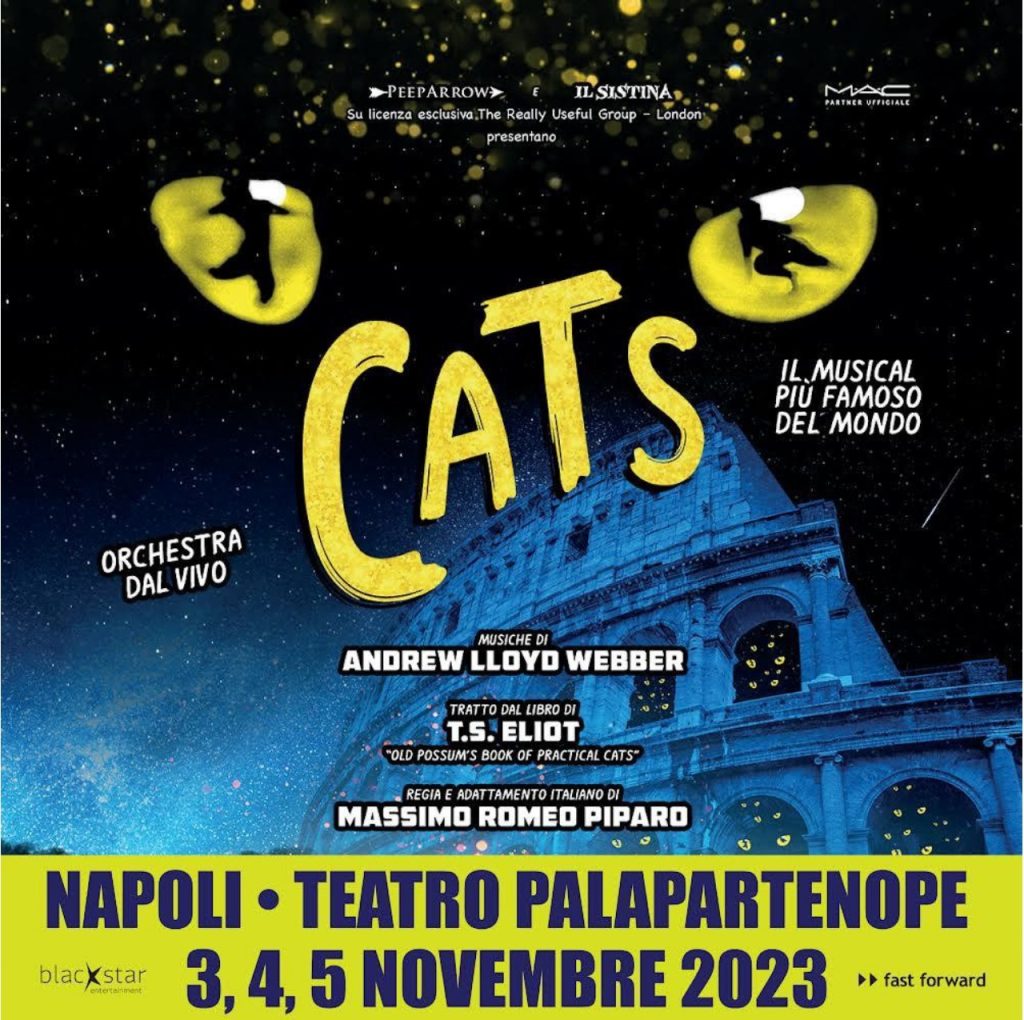 Cats il musical dei record arriva al Teatro Palapartenope