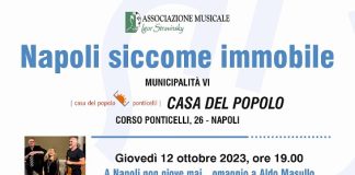 Affabulazione, Napoli siccome immobile dall'11 al 20 ottobre a Ponticelli