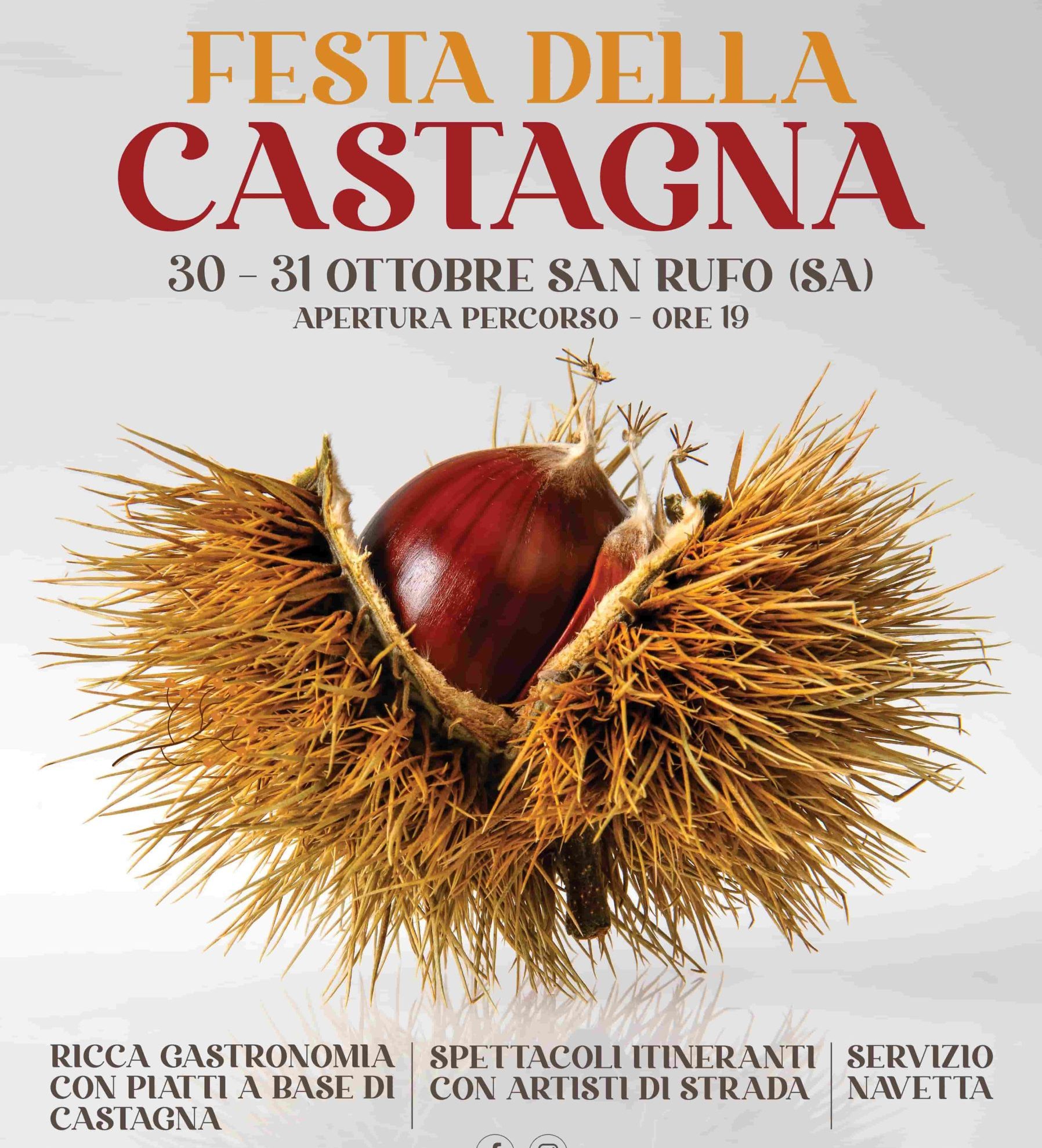 Sagre in Campania: la Festa della Castagna a San Rufo
