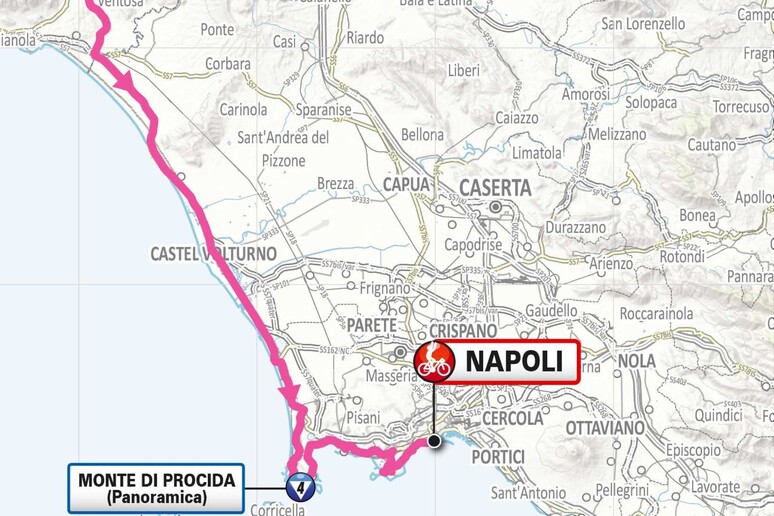 Anm, le variazioni delle linee bus in occasione del Giro d'Italia a Napoli il 12 maggio