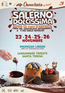 A Salerno le Luci d'Artista e la Fiera del Cioccolato Artigianale e dei Dolci Natalizi