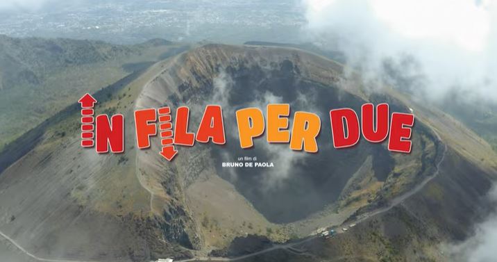 'In fila per due', al cinema la commedia con Francesca Chillemi sull'eruzione del Vesuvio