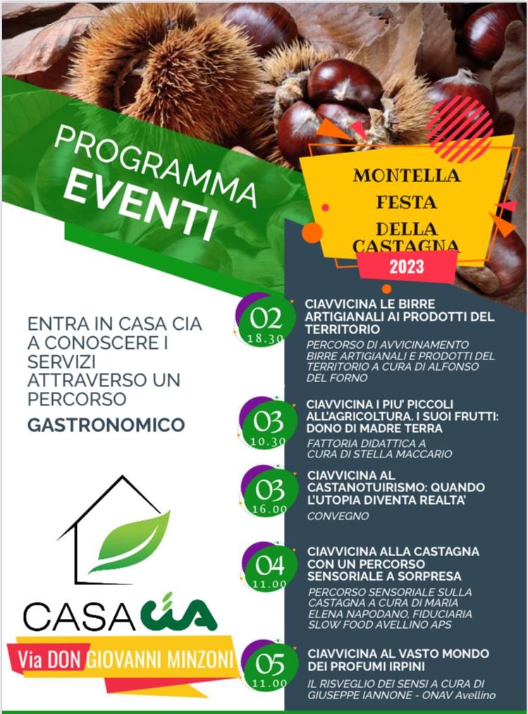 Sagra della Castagna di Montella: Incontri e percorsi alla scoperta del mondo castanicolo irpino