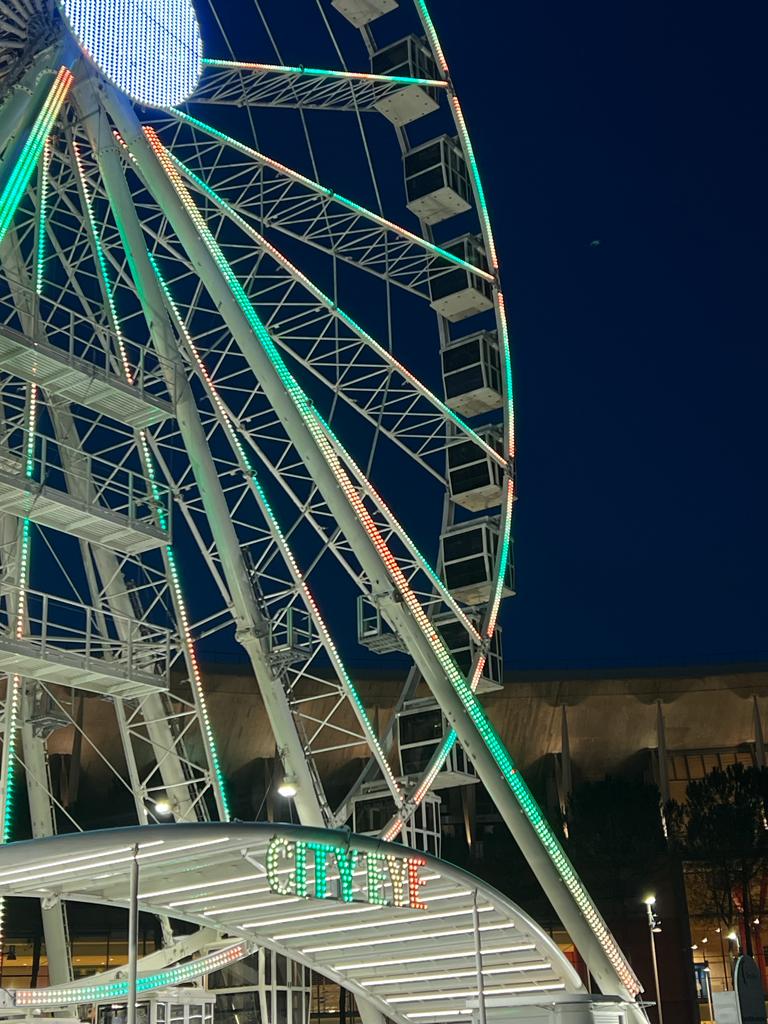 Al Vulcano Buono di Nola il Natale con la grande Ruota Panoramica