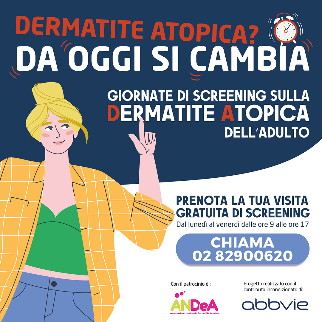 Dermatite Atopica, al Policlinico visite gratuite su prenotazione