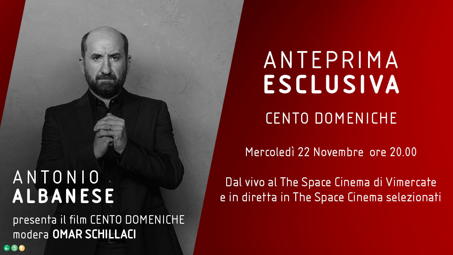 The Space Cinema, il nuovo format parte con l'anteprima di 