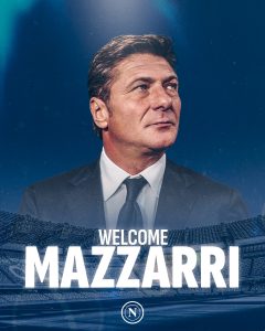 Calcio Napoli, è ufficiale il ritorno di Walter Mazzarri