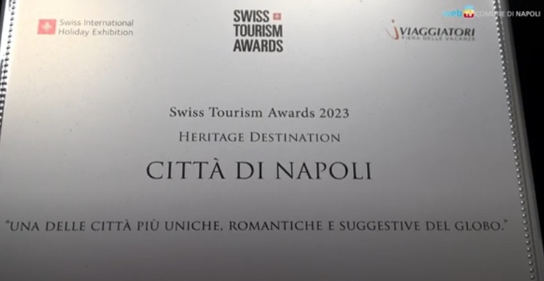 Swiss Tourism Award 2023 a Napoli per la sua unicità