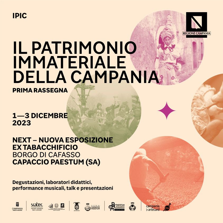 Al via la Prima Rassegna del Patrimonio Immateriale della Campania