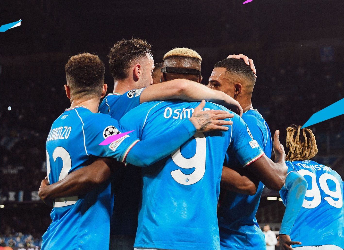 Champions: vittoria e qualificazione per il Calcio Napoli