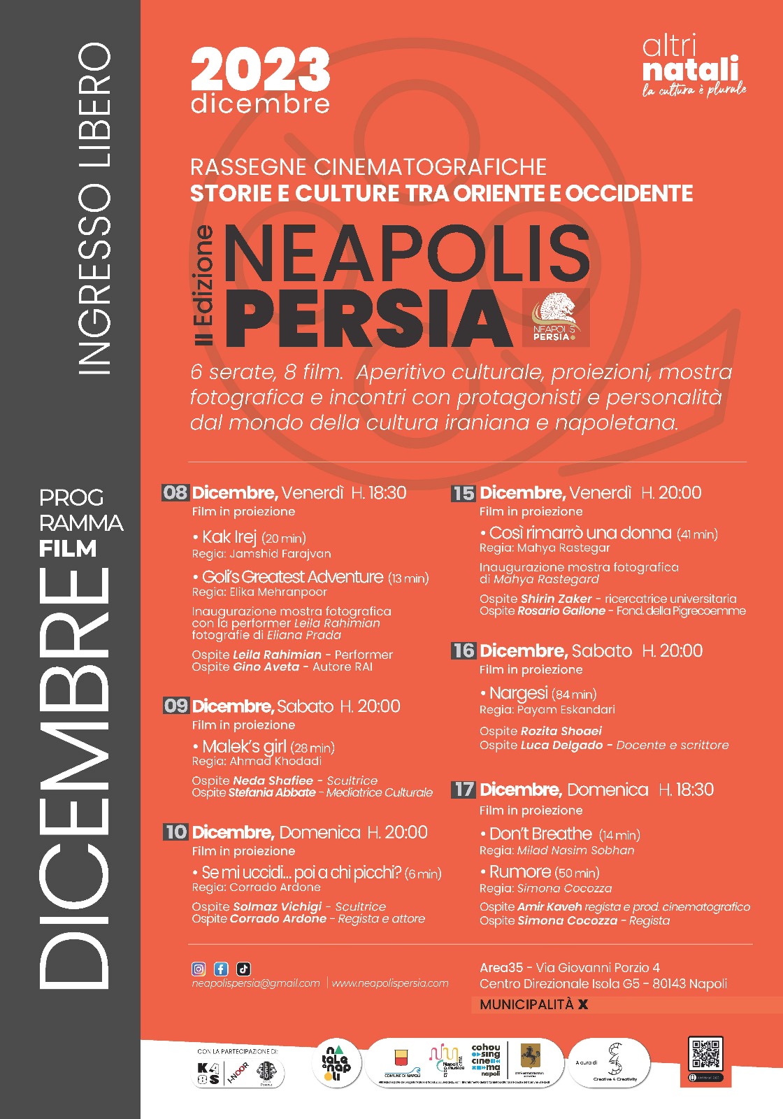 NeapoliPersia: viaggio di storie e culture tra Oriente e Occidente, al via la Seconda Edizione